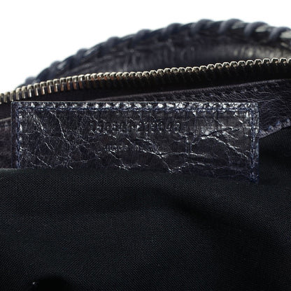 Balenciaga Chevre Classic Hardware Weekender Ink 7 of 11