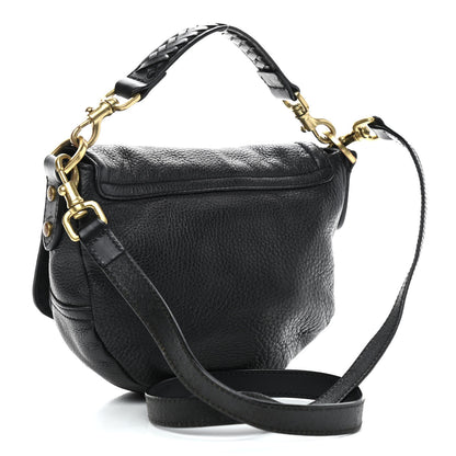 Mulberry Spongy Pebbled Small Effie Satchel Black 3 of 12