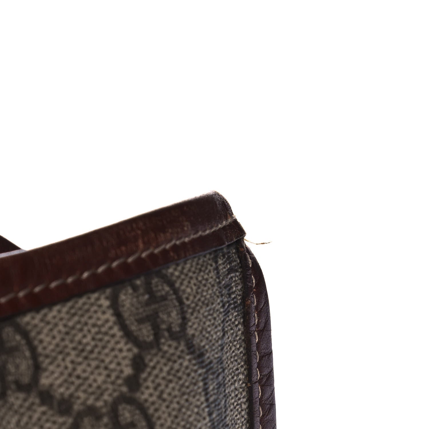 Gucci GG Plus Monogram Large Signature Web Loop Tote Brown 12 of 14