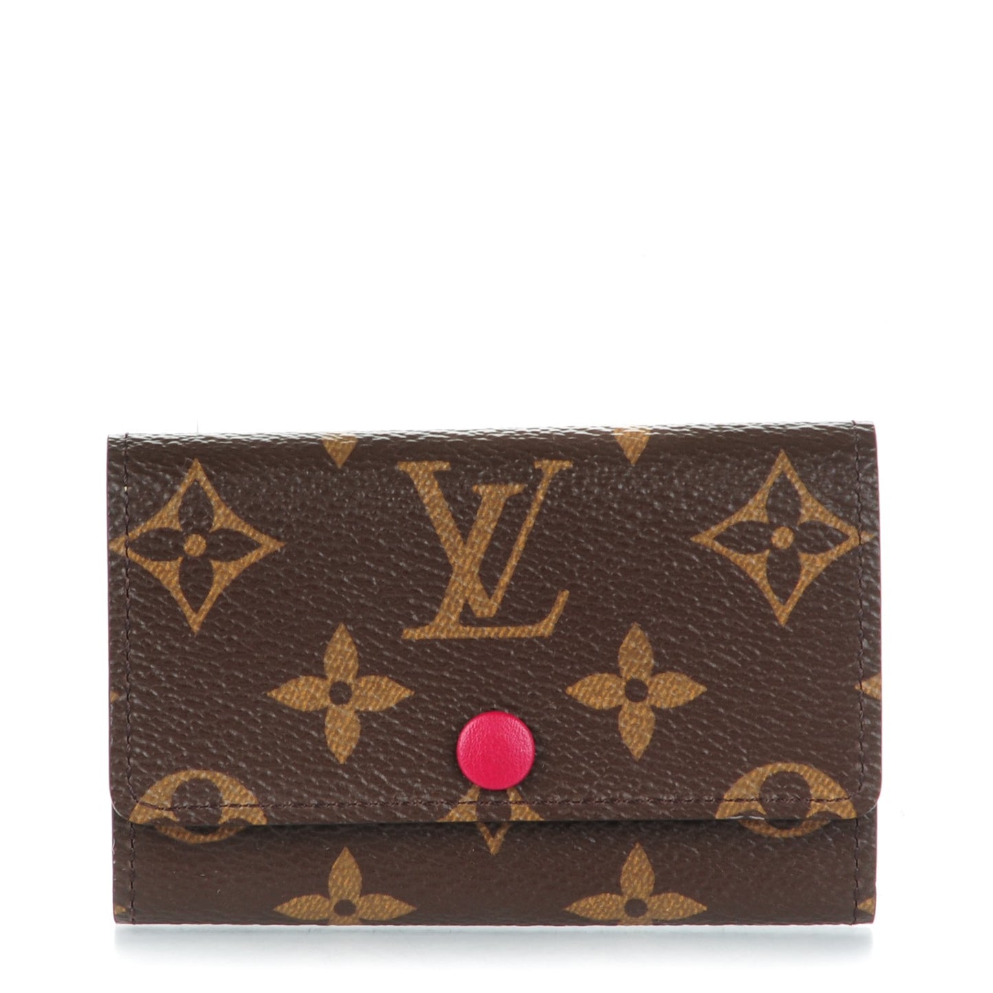 Monogram 6 Key Multicles Holder Fuchsia