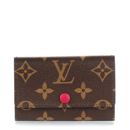 Louis Vuitton Monogram 6 Key Multicles Holder Fuchsia 1 of 7