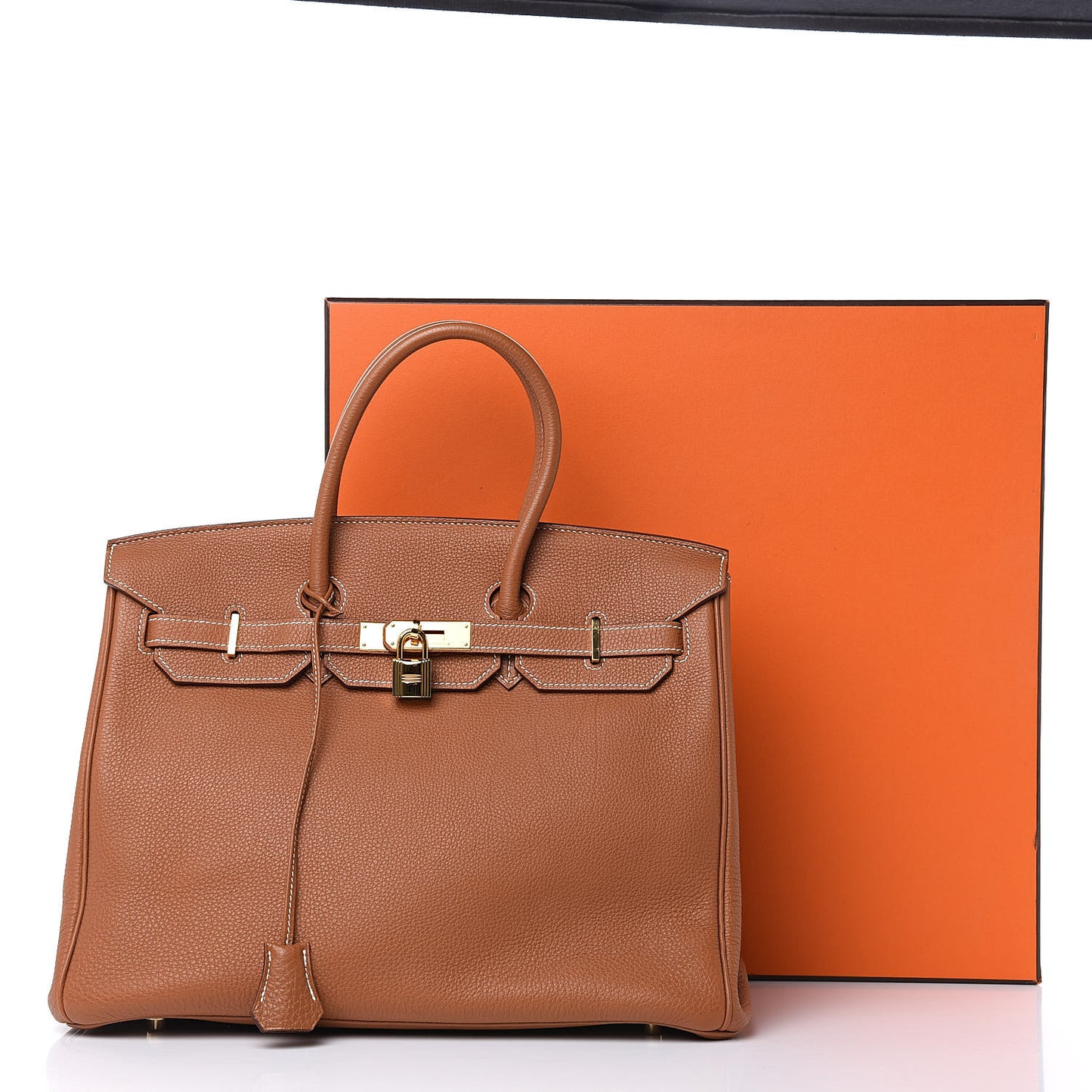Togo Birkin 35 Gold