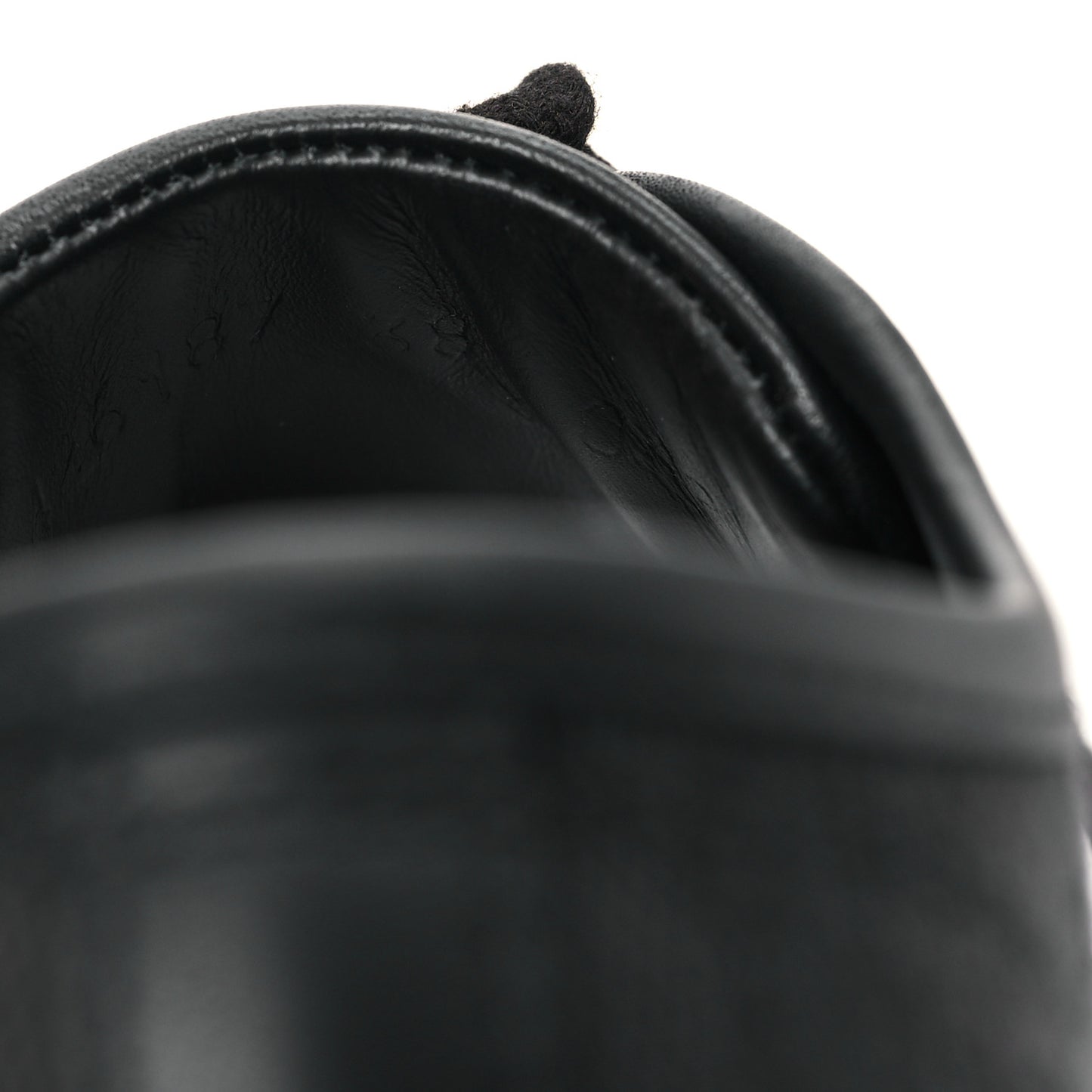 GG Monogram Calfskin Womens Low Top Sneakers 38 Piombo Black