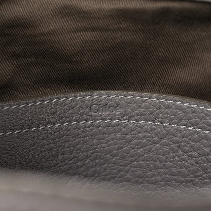 Chloe Calfskin Medium Marcie Round Crossbody Bag Cashmere Grey 6 of 25