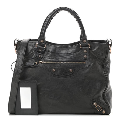 Balenciaga Agneau Giant 12 Rose Gold Hardware Velo Black 1 of 15