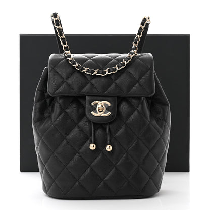Chanel Caviar Quilted Mini Urban Spirit Backpack Black 11 of 11