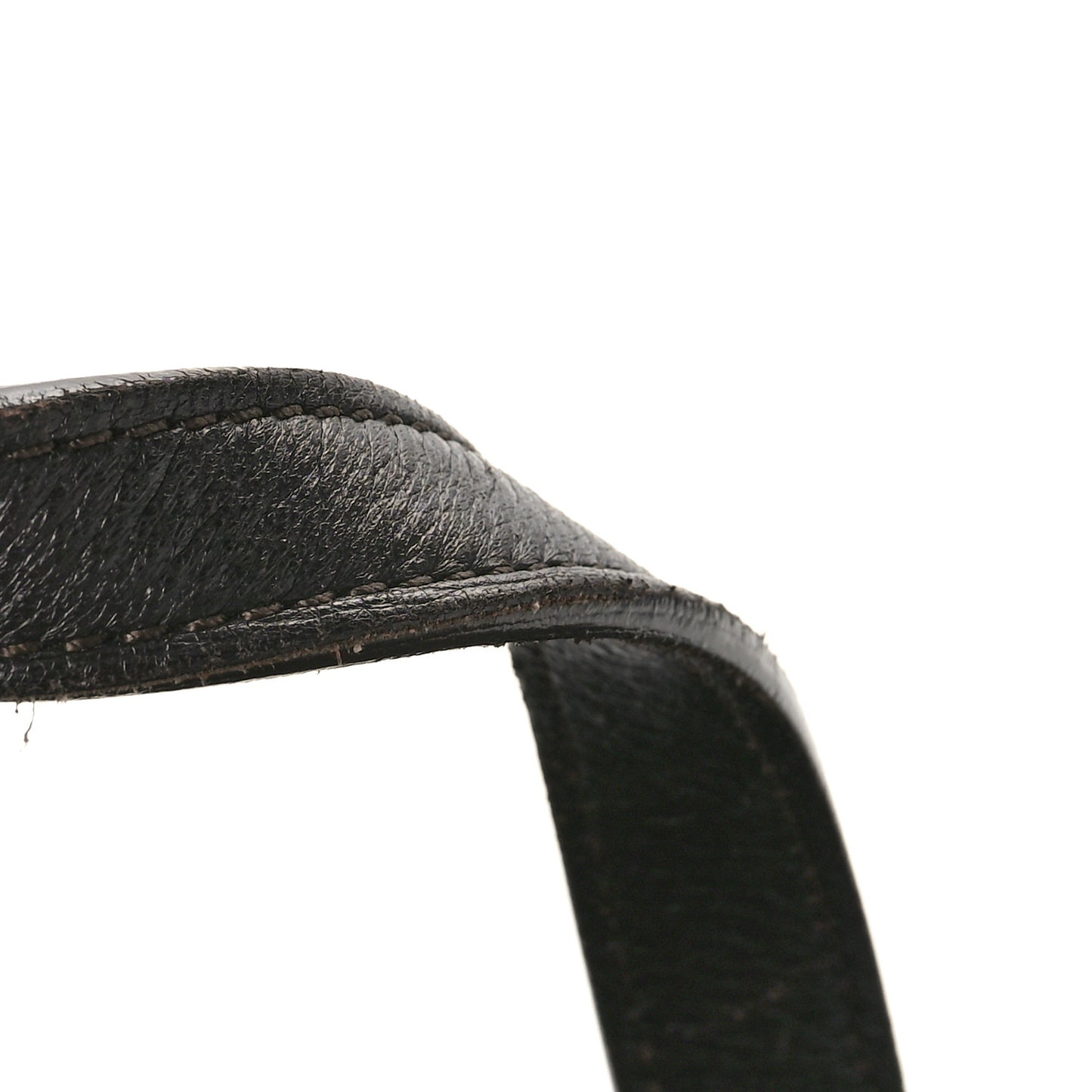Calfskin Bolt Bowler Black
