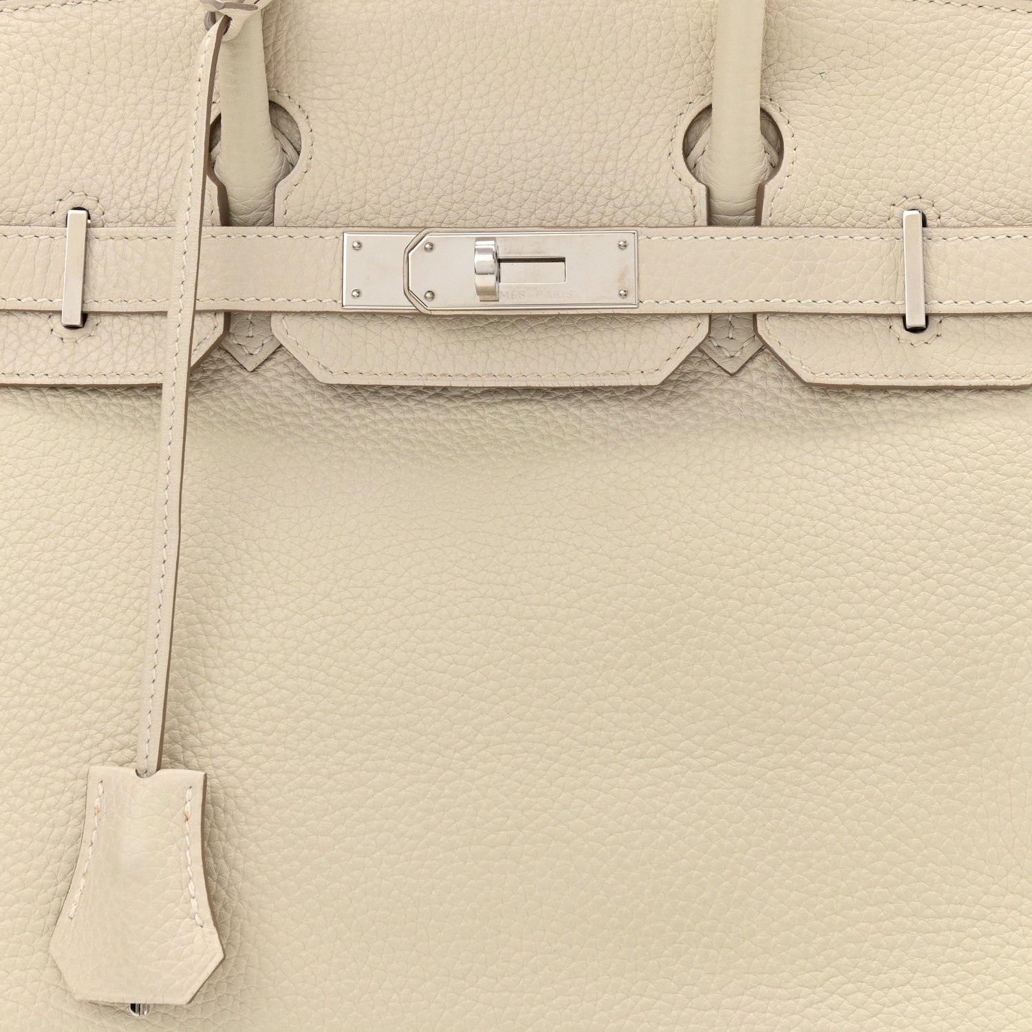 Hermes Taurillon Clemence Birkin 30 Beton 8 of 17