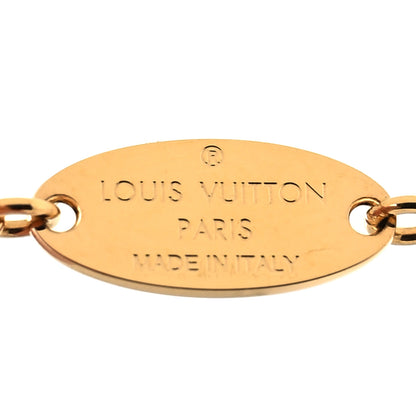Louis Vuitton Metal Crystal LV Iconic Bracelet Gold 5 of 6
