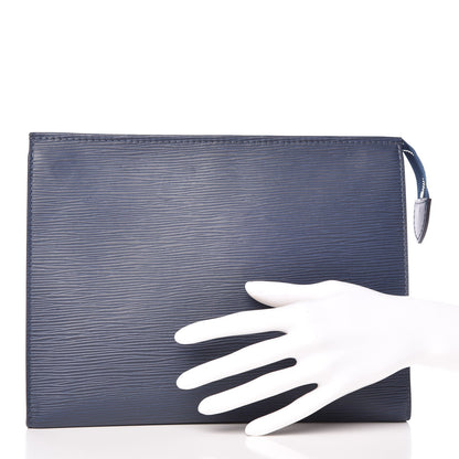 Louis Vuitton Epi Toiletry Pouch 26 Indigo 2 of 8