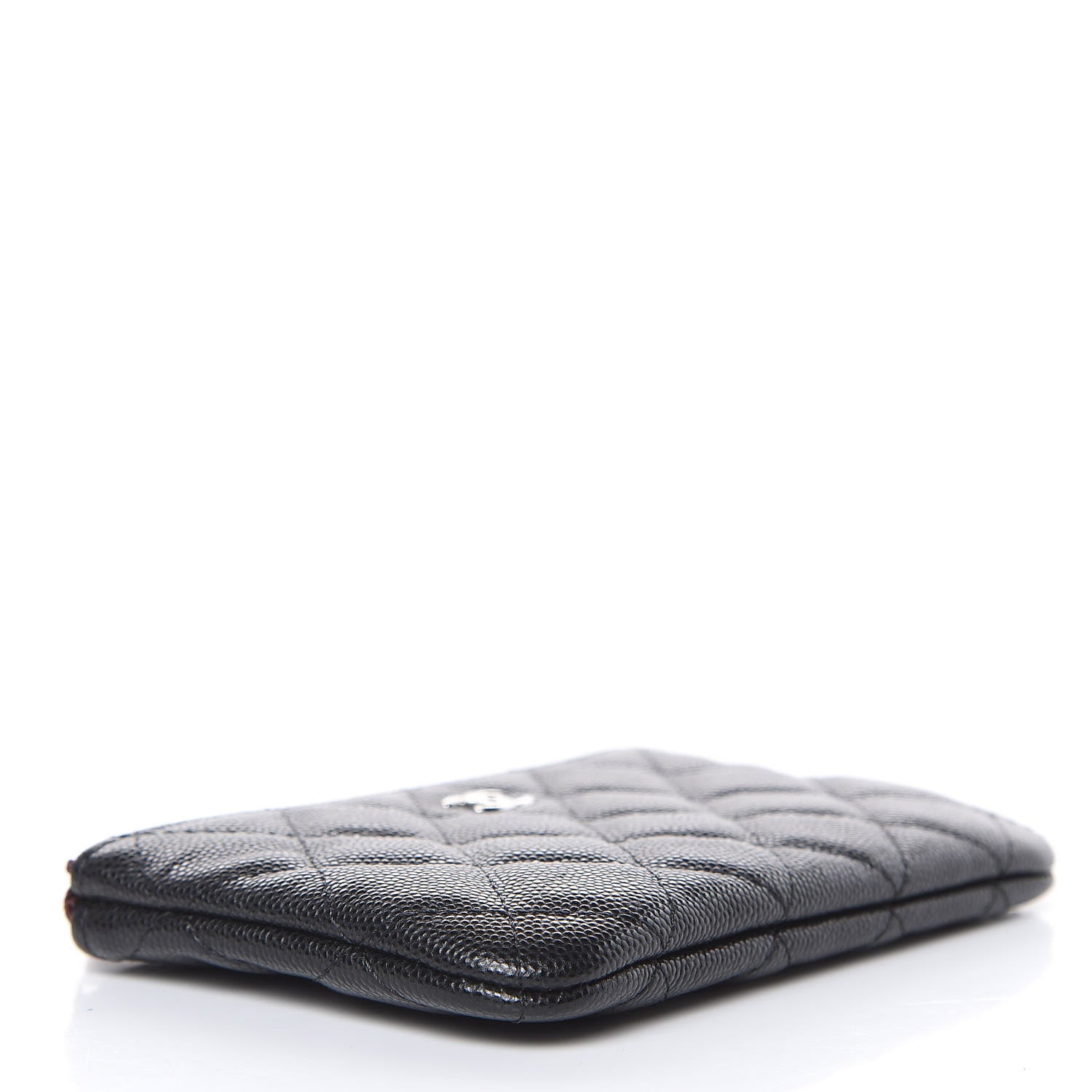 Chanel Caviar Quilted Small Cosmetic Case Black 4 of 8