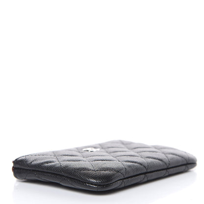 Chanel Caviar Quilted Small Cosmetic Case Black 4 of 8