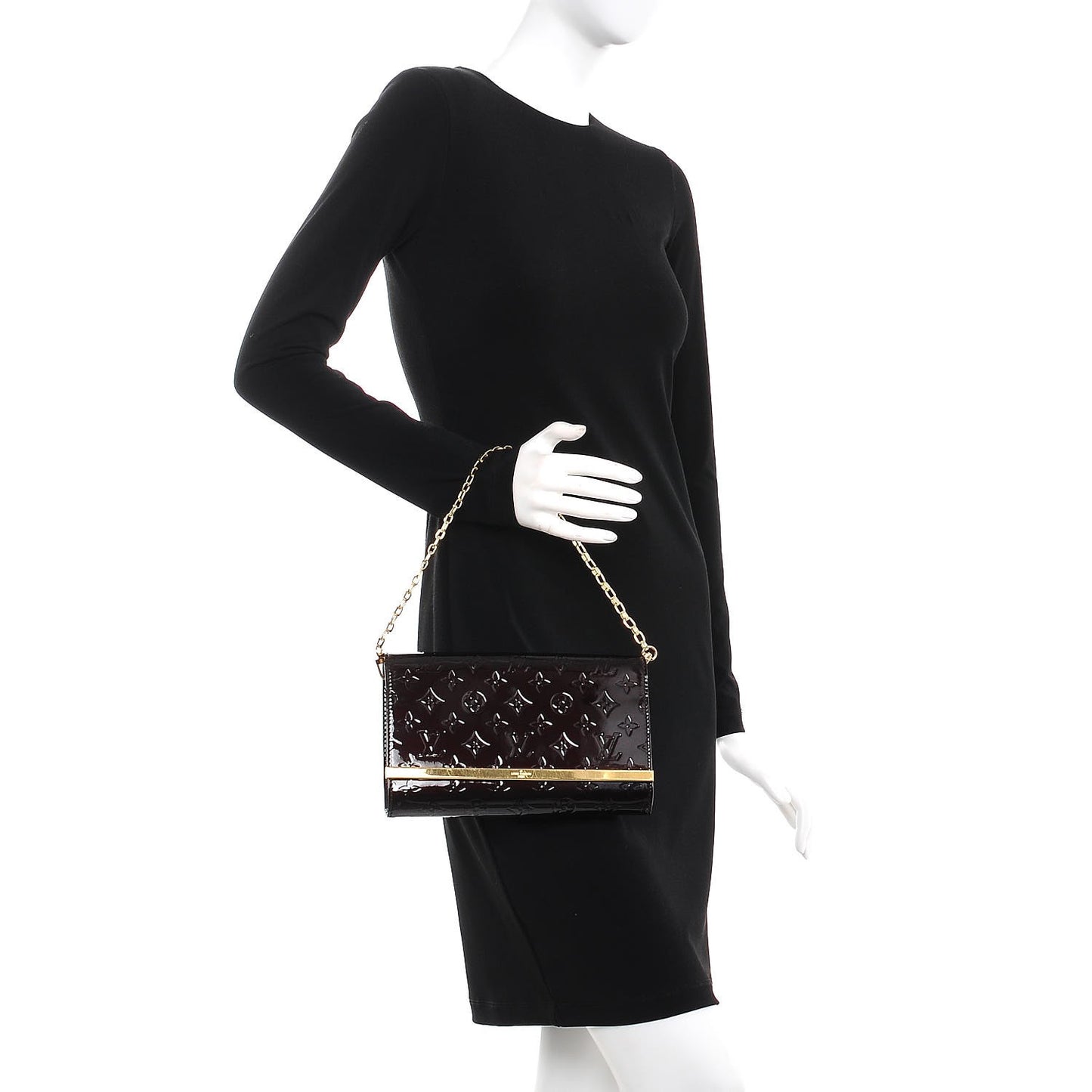 Vernis Ana Clutch Amarante