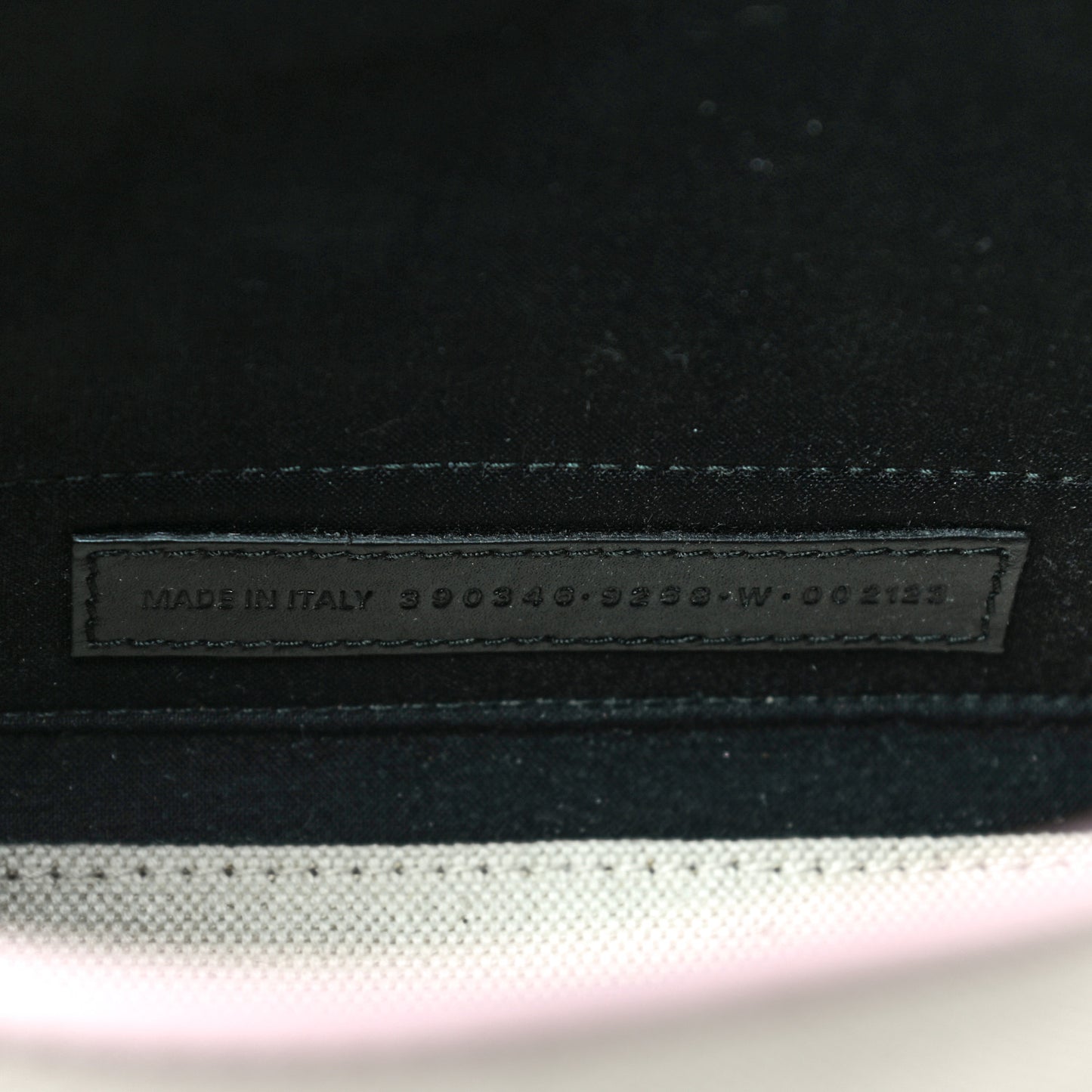 Cotton Canvas Satin Calfskin Navy Cabas XS Natural Pink