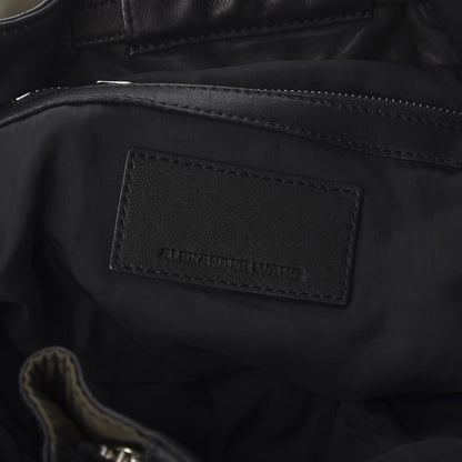 Alexander Wang Lambskin Nylon Marti Backpack Military 5 of 8