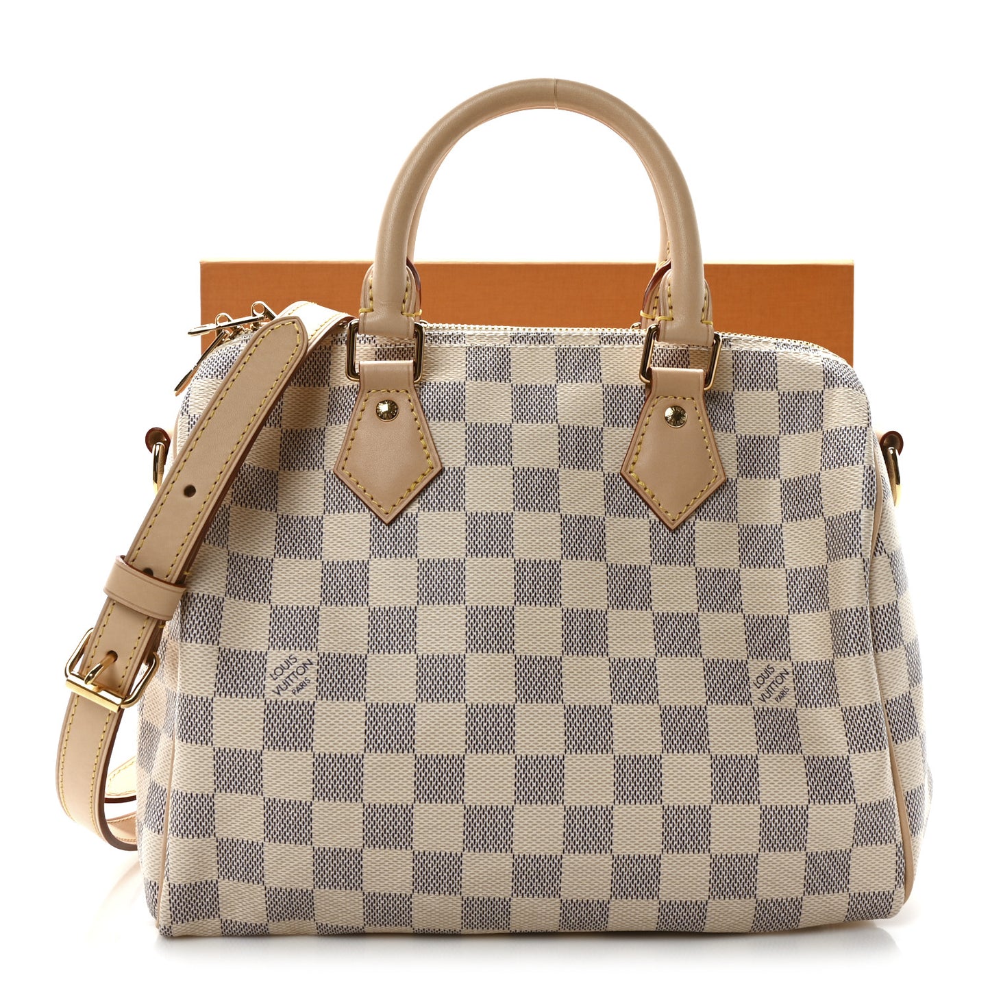 Damier Azur Speedy Bandouliere 25