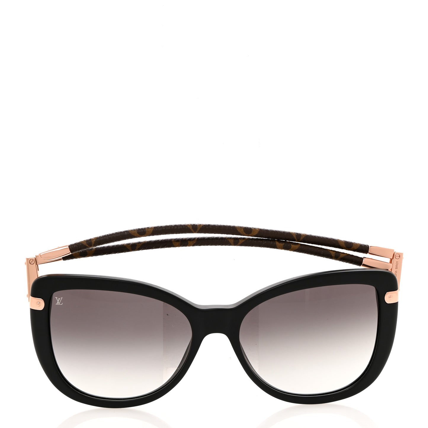 Monogram Acetate Charlotte Sunglasses Z0781W Black