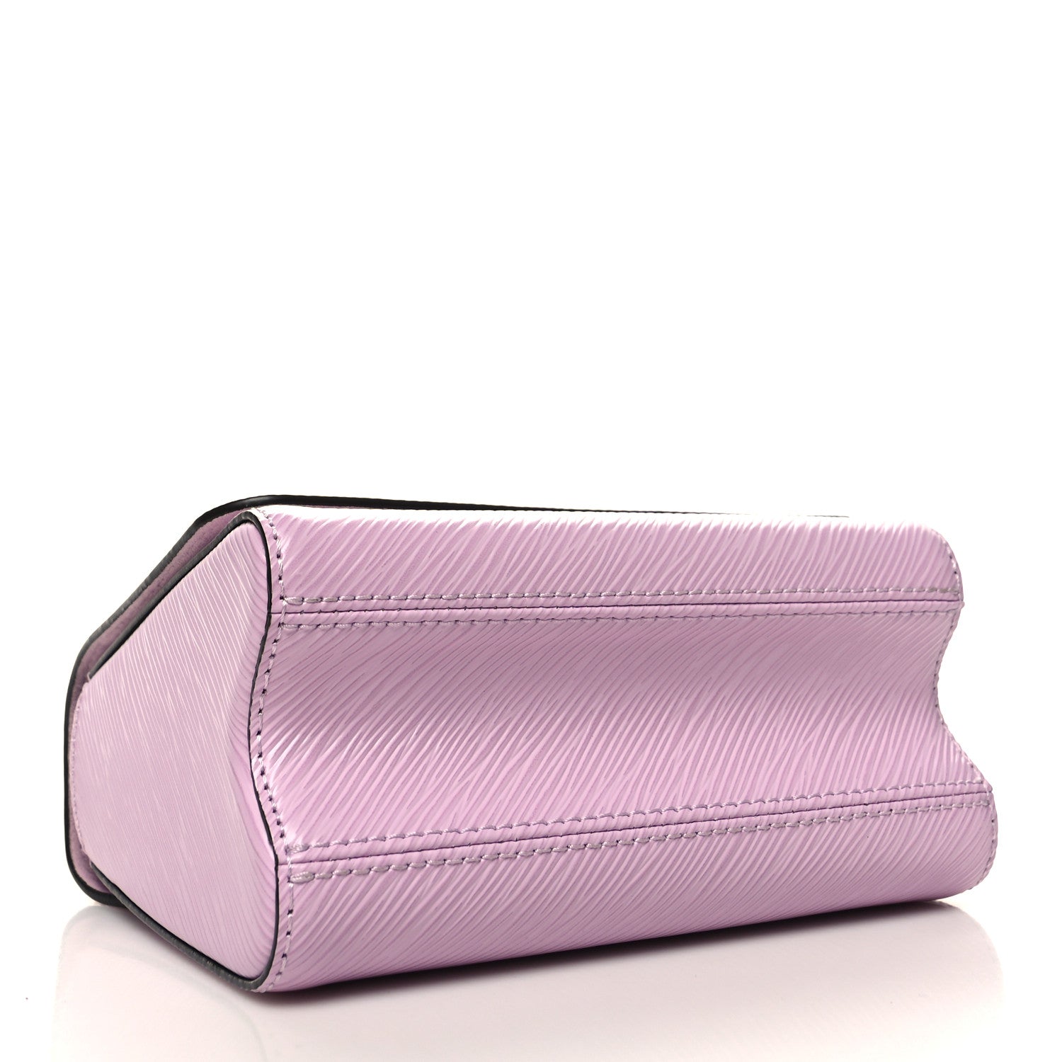 Louis Vuitton Epi Twist Monogram Flower Chain Shoulder Bag MM Wisteria Pink Purple 5 of 9