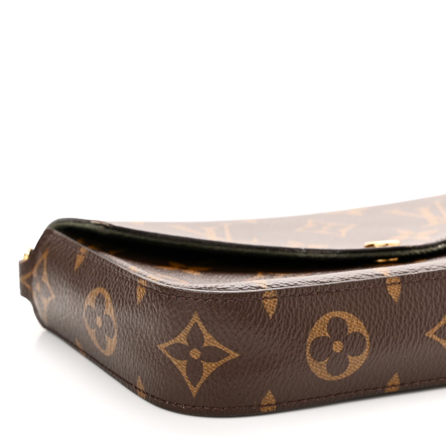 Monogram Felicie Strap & Go Kaki