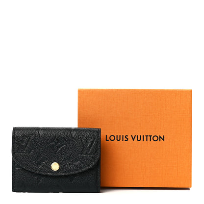 Louis Vuitton Empreinte Rosalie Coin Purse Black 10 of 10