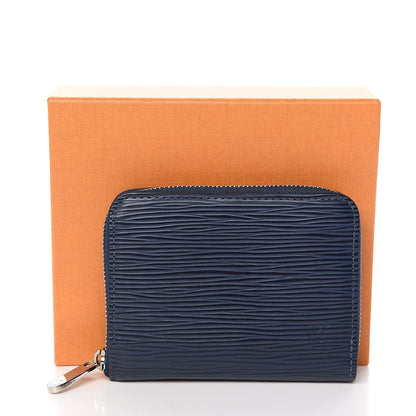 Louis Vuitton Epi Zippy Coin Purse Indigo 8 of 8