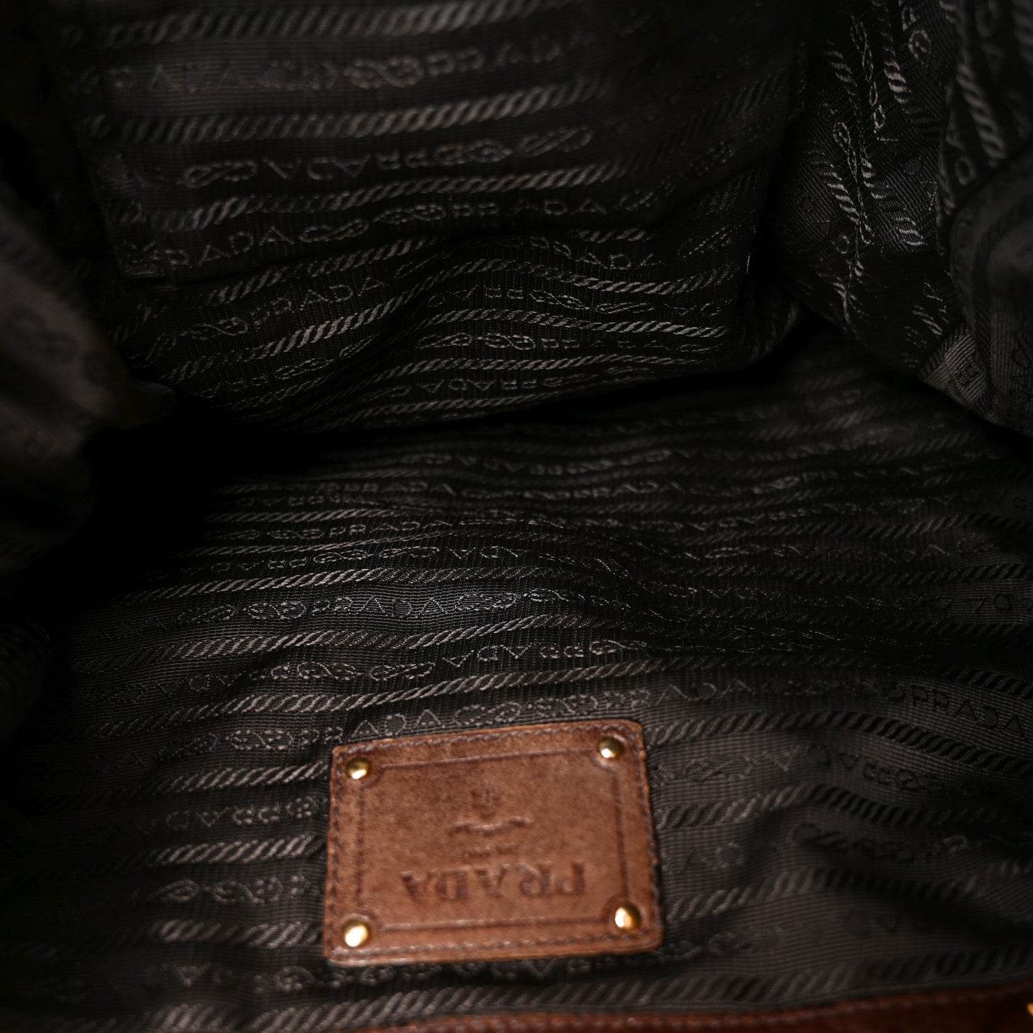 Prada Cervo Antik Hobo Cacao 5 of 10