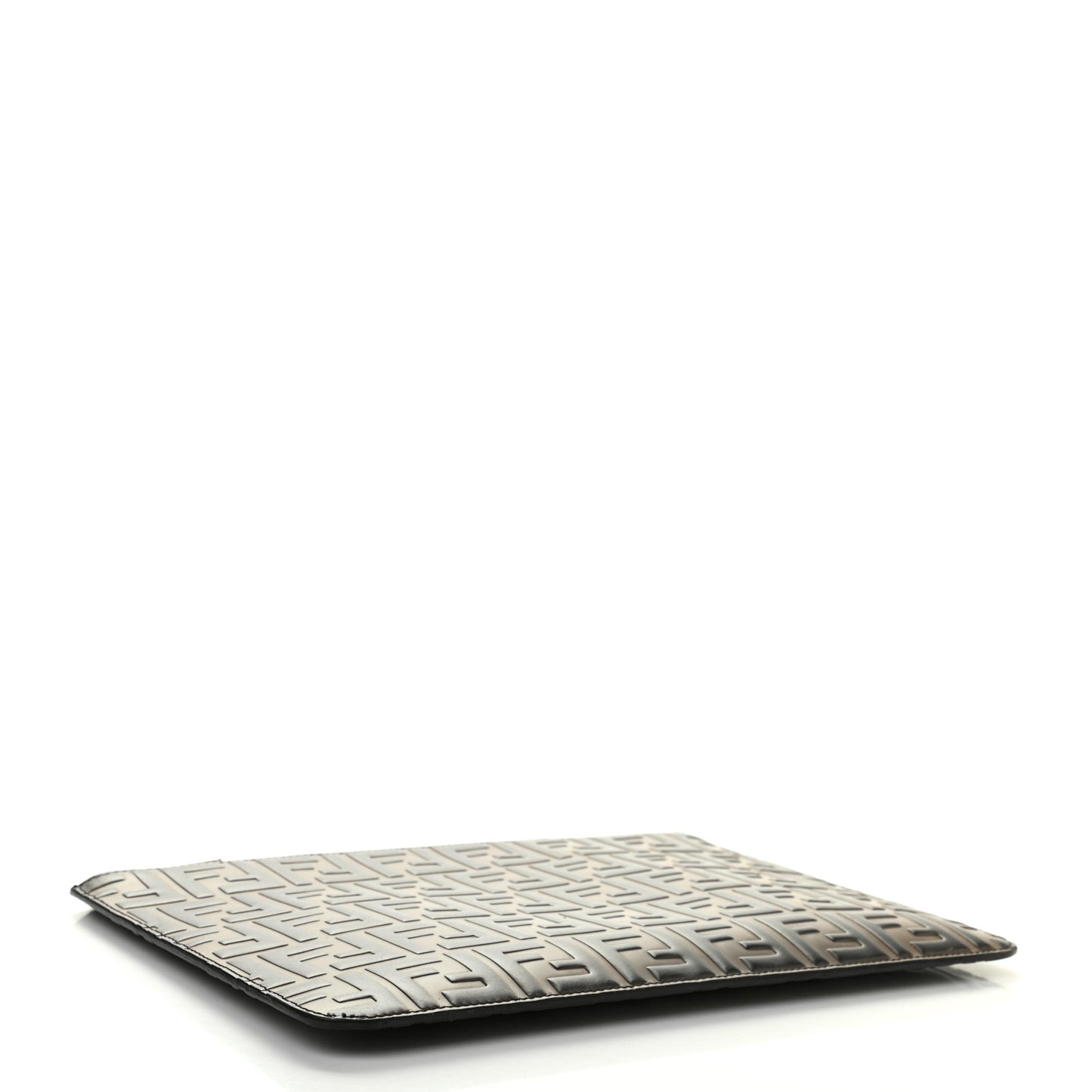 Vitello FF 1974 Embossed Pouch Maya Black