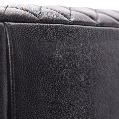 Chanel Caviar Quilted Grand Shopping Tote GST Black 10 of 13