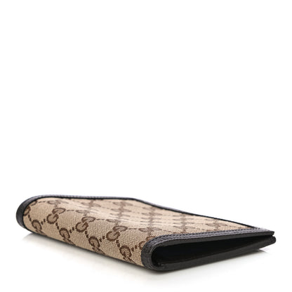 Gucci Monogram Passport Case Dark Brown 4 of 10