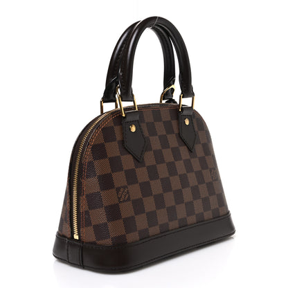 Louis Vuitton Damier Ebene Alma BB 2 of 10