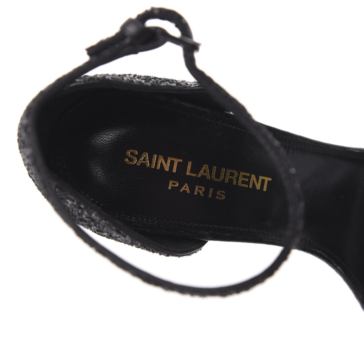 Glitter Opyum Sandals 36 Black