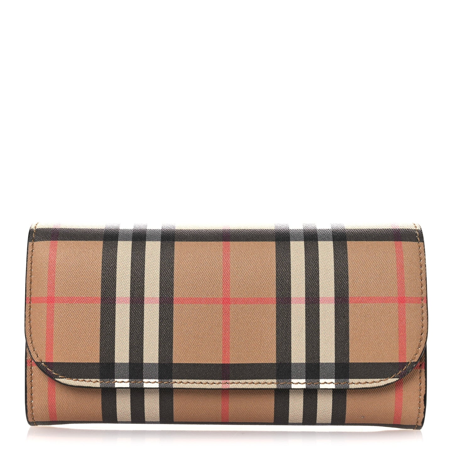 Vintage Check Halton Wallet Black