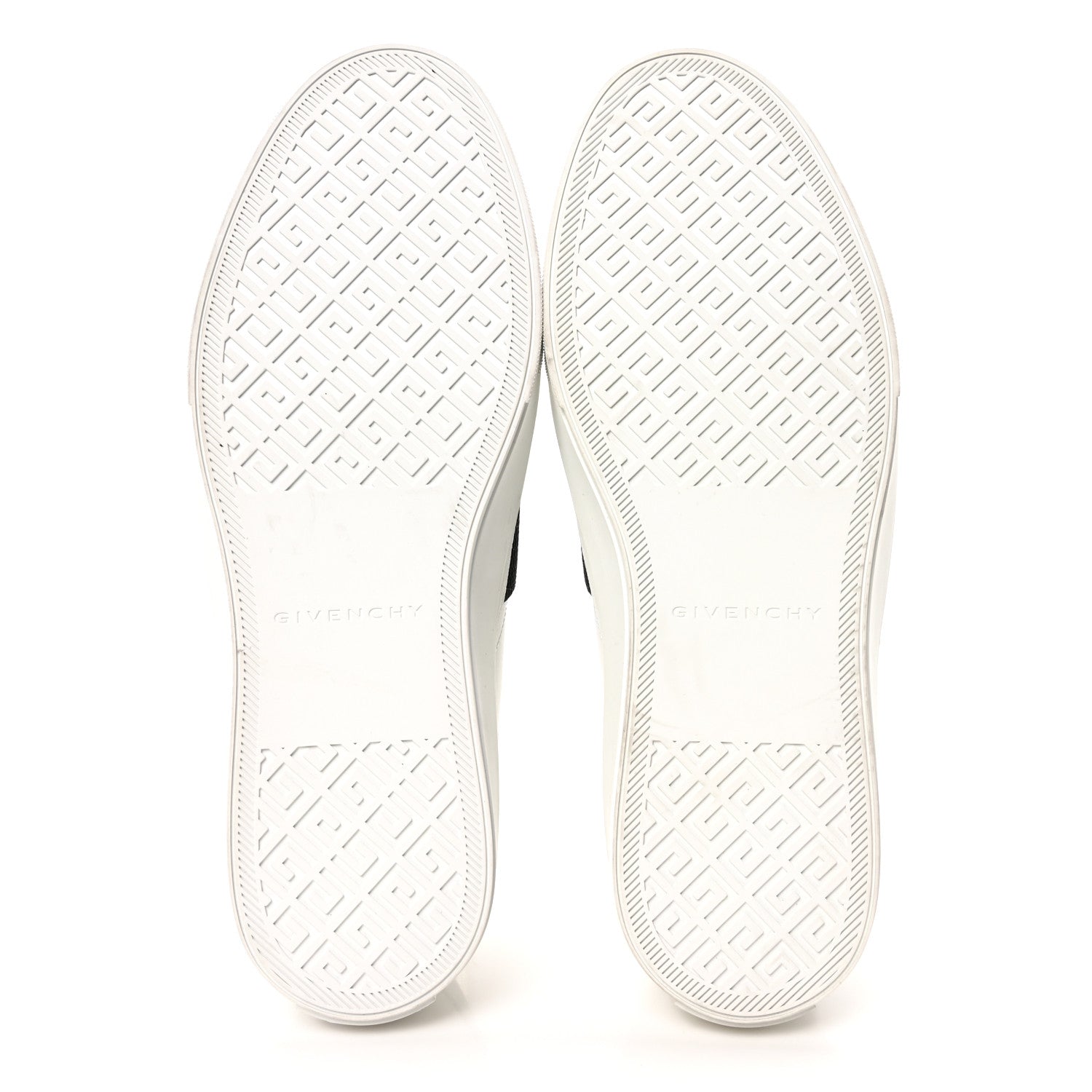 Givenchy Calfskin Band Logo Mens Urban Street Sneakers 42 White Black 7 of 8