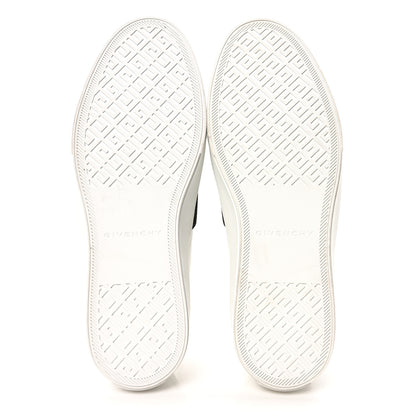 Givenchy Calfskin Band Logo Mens Urban Street Sneakers 42 White Black 7 of 8
