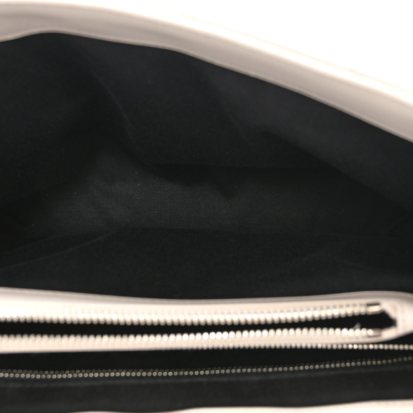Calfskin Y Quilted Monogram Medium Loulou Chain Satchel Crema Soft
