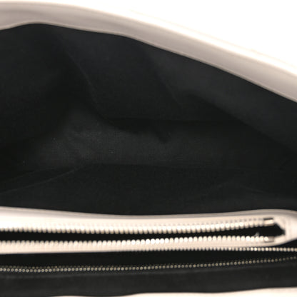 Saint Laurent Calfskin Y Quilted Monogram Medium Loulou Chain Satchel Crema Soft 5 of 11