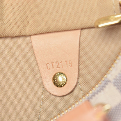 Louis Vuitton Damier Azur Speedy Bandouliere 25 8 of 12