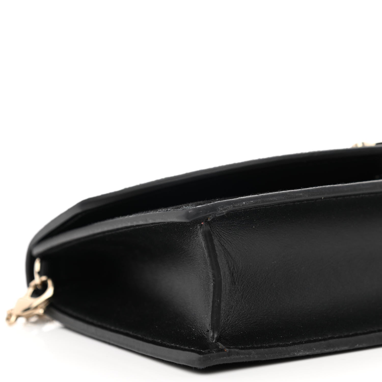 Christian Louboutin Suede Loubi54 Crossbody Clutch Black 8 of 9