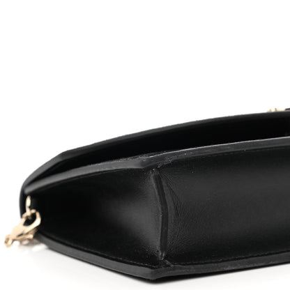 Christian Louboutin Suede Loubi54 Crossbody Clutch Black 8 of 9