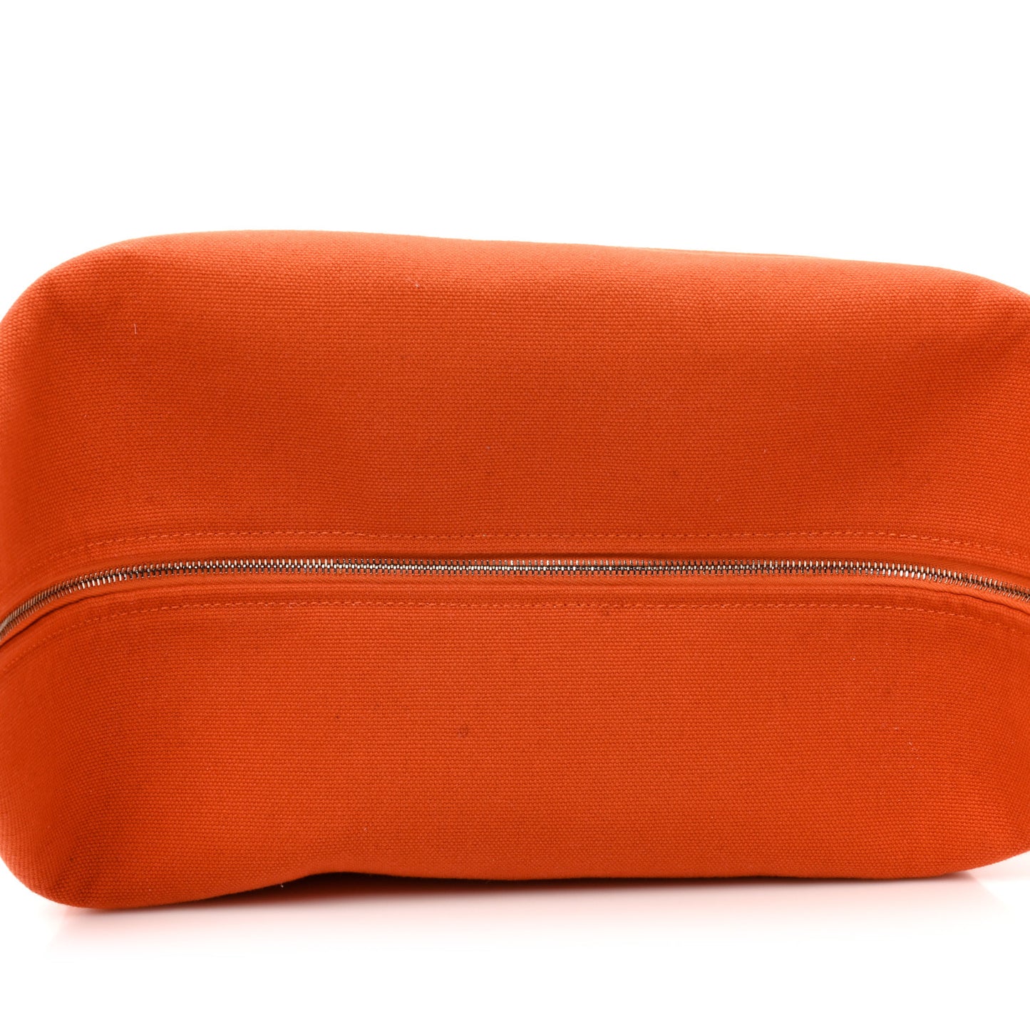 Canvas Large Bride-A-Brac Pouch Orange Feu Burgundy