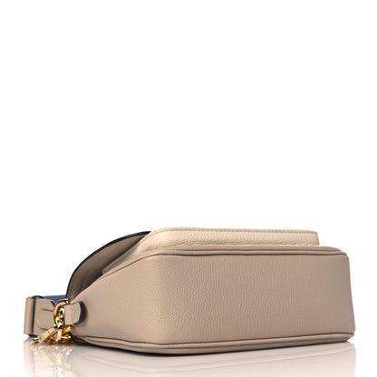 Louis Vuitton Grained Calfskin Lockme Tender Greige 4 of 8