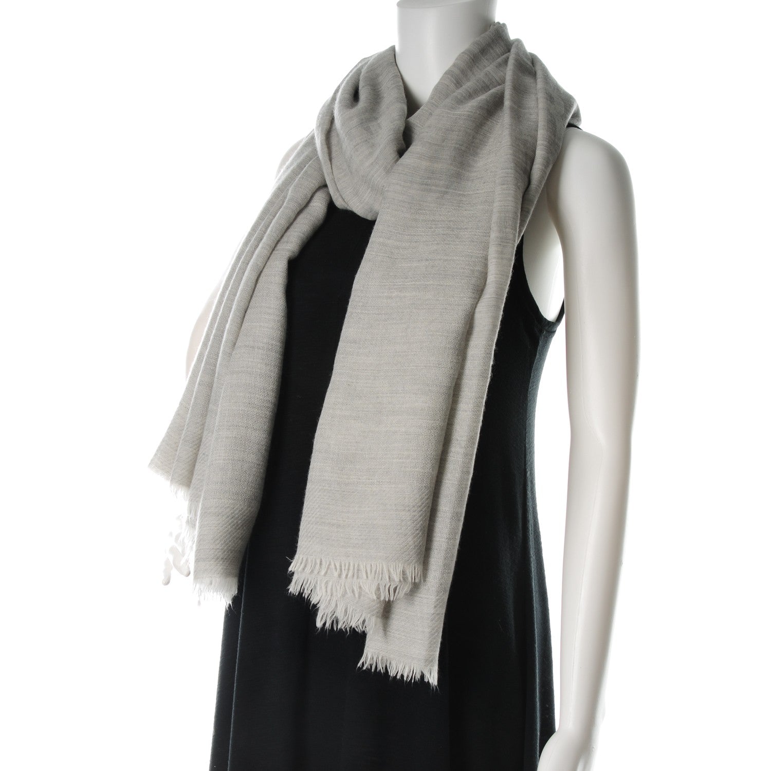 Louis Vuitton Cashmere Steamer Travel Shawl 2 of 7