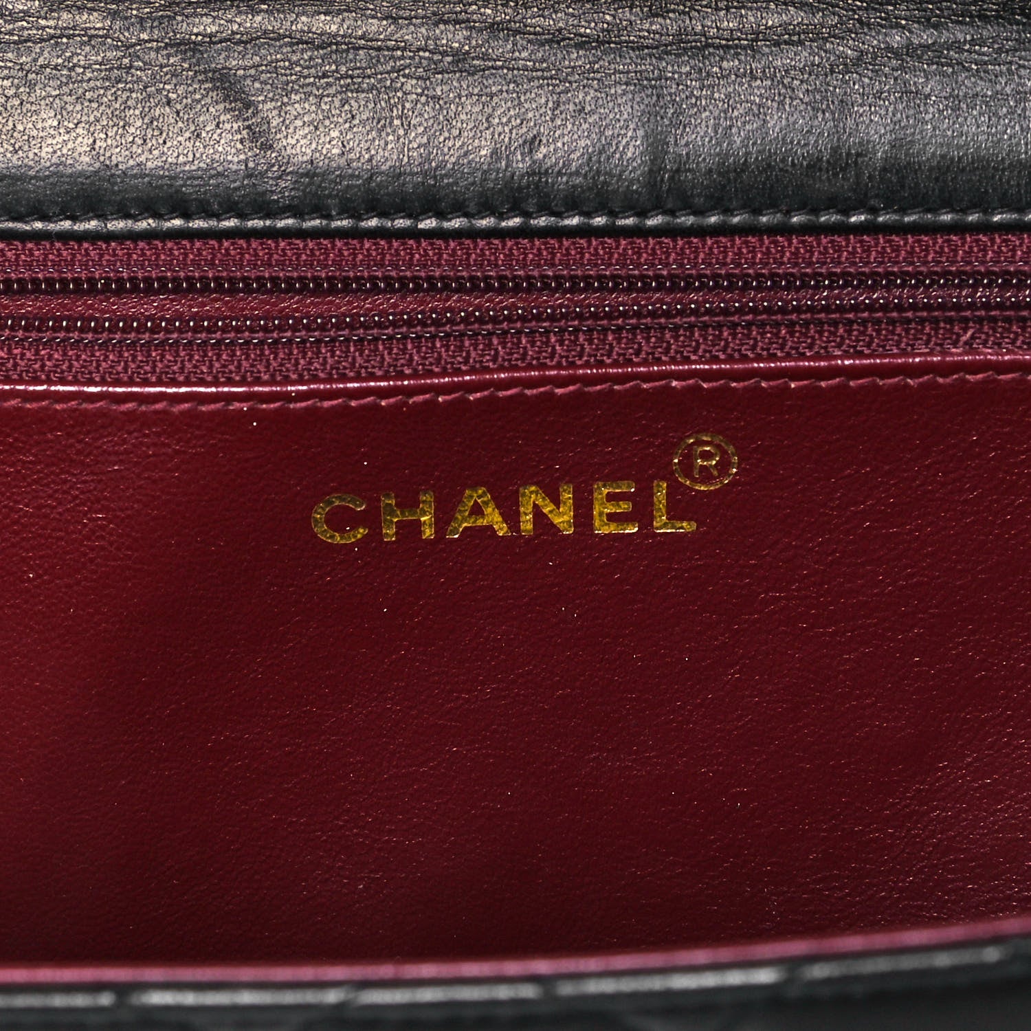 Chanel Lambskin Quilted Medium Single Flap Black 5 of 11