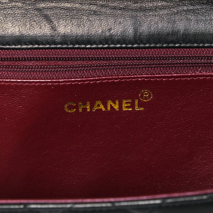Chanel Lambskin Quilted Medium Single Flap Black 5 of 11