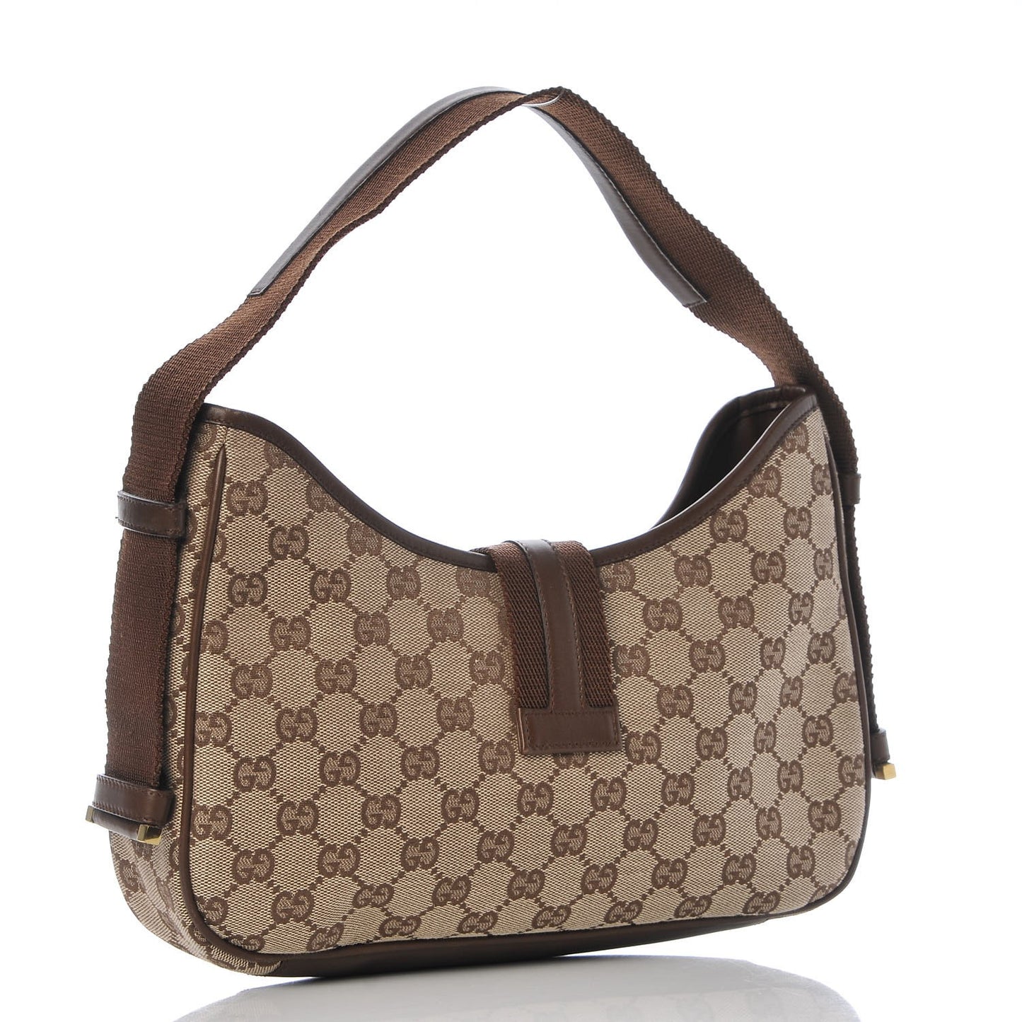 Monogram Shoulder Bag Brown