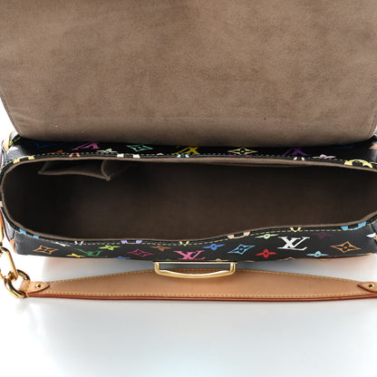 Louis Vuitton Monogram Multicolor Beverly MM Black 5 of 13