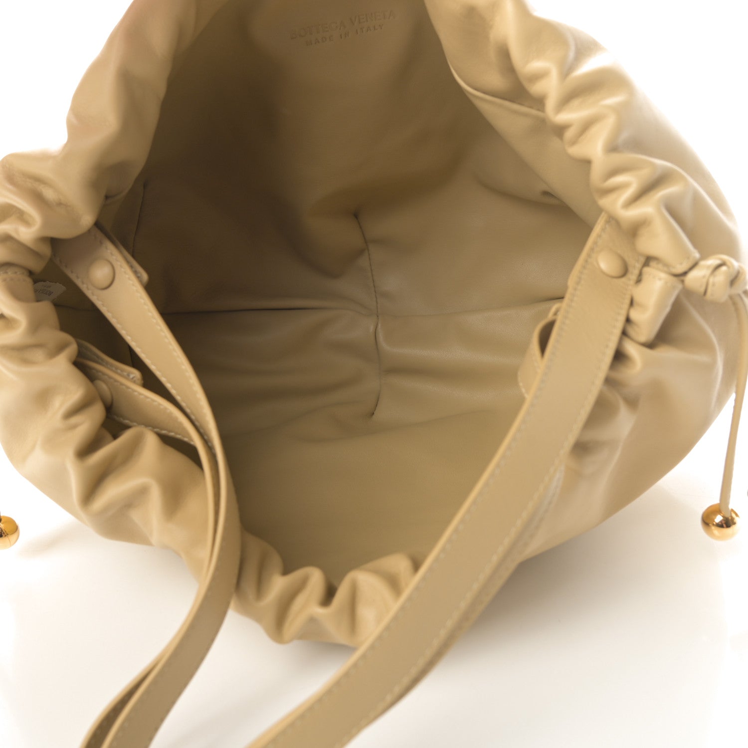 Bottega Veneta Nappa The Bulb Shoulder Clutch Tapioca 5 of 10