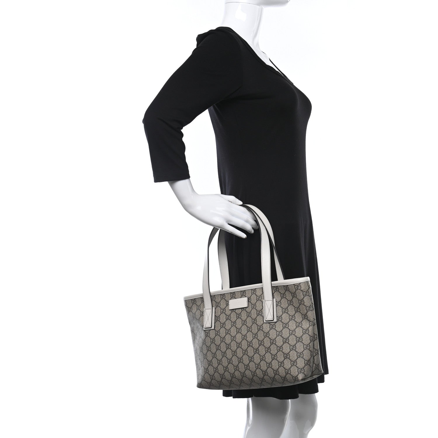 Gucci GG Supreme Small Joy Tote White 3 of 24