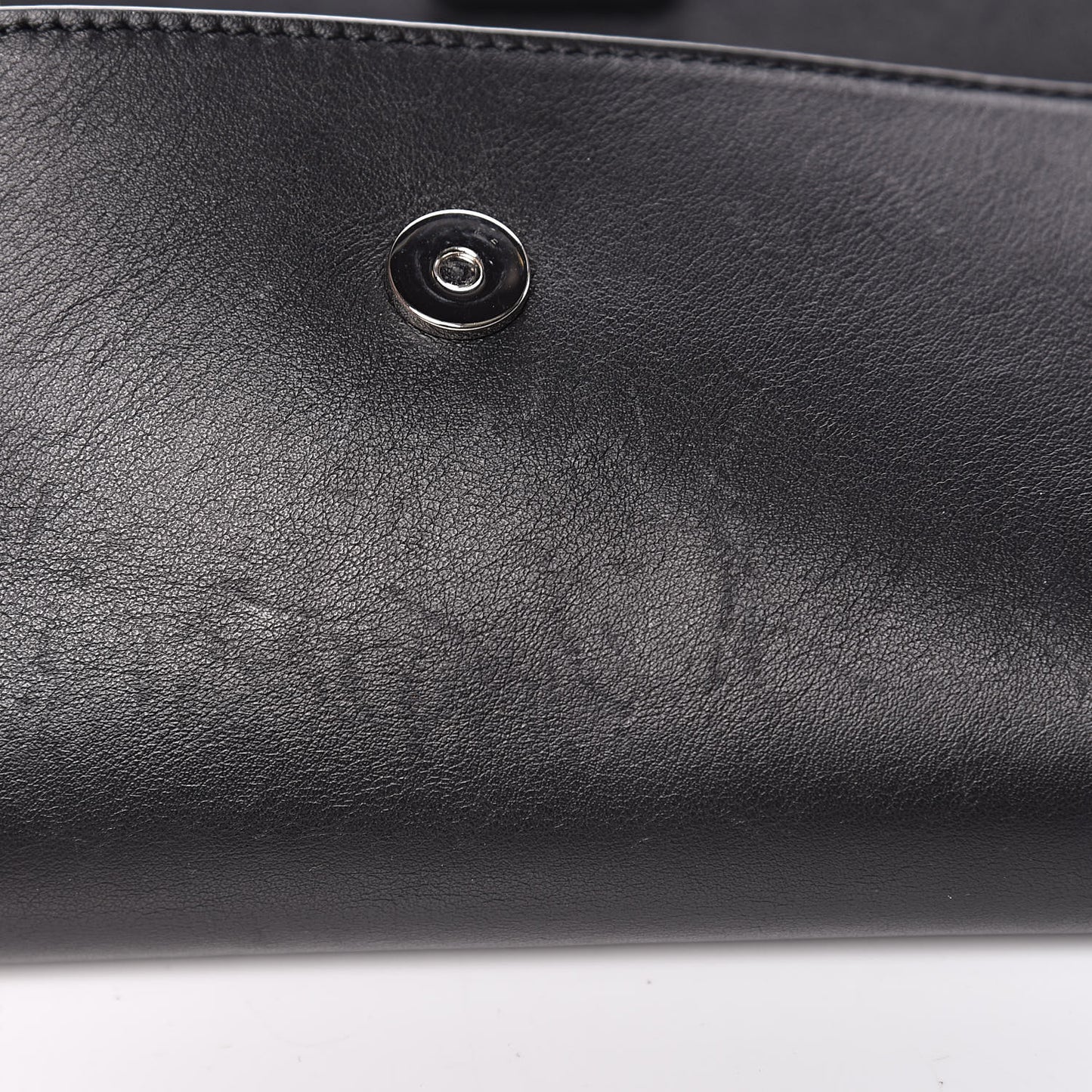 Suede Calfskin Mini Faye Shoulder Bag Black