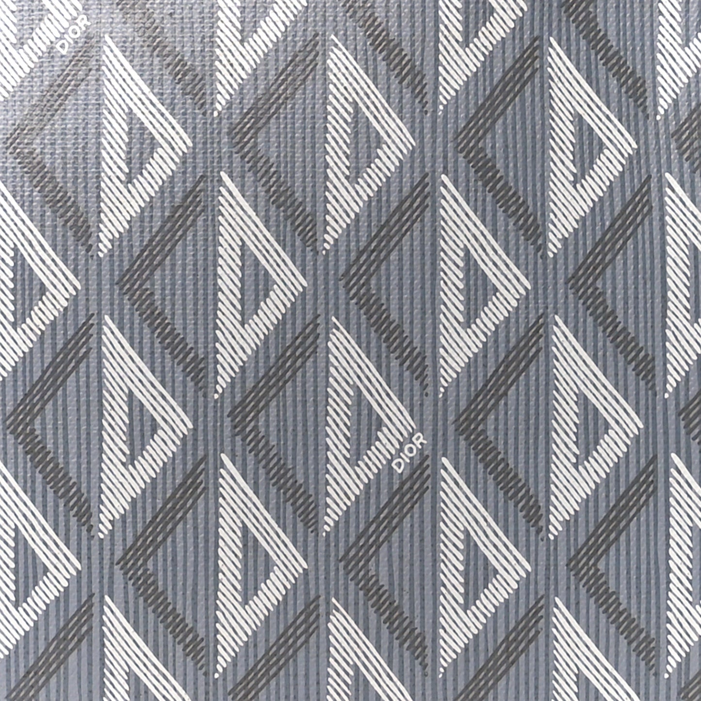 Coated Canvas CD Messenger Gray